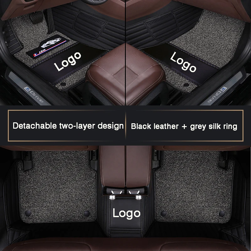 HLFNTF High-end pielāgojama pilnībā apņem automašīnas grīdas paklājs FORD Explorer V 7seat 2011-2018 ūdensizturīgs auto interjera . ' - ' . 2