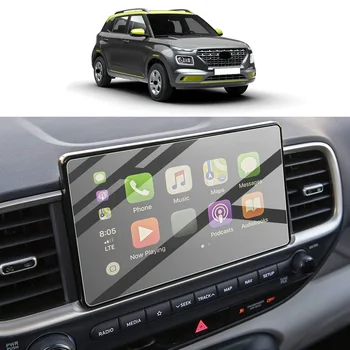 Par Hyundai Vieta 2020 2021 Automašīnas Centrālo Kontroles GPS Navigācija Touch-Screen Protector Displejs Rūdīta Stikla Plēves