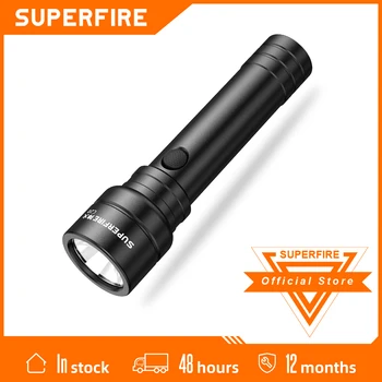 SUPERFIRE C20 15W Spēcīgu kabatas lukturīti USB Uzlādējams LED Laternu Āra Apgaismojums Medību Tūrisma Zvejas Ūdensizturīgs Lāpu