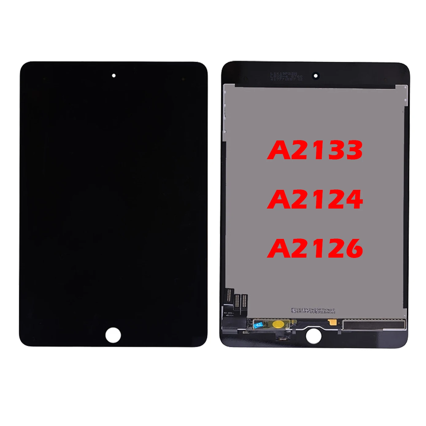 100% Testēti Original LCD iPad Mini 5 A2133 A2124 A2126 LCD Displejs, Touch Screen Digitizer Sensoru Panelis Rezerves Daļas . ' - ' . 2