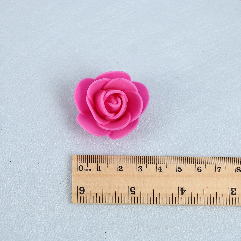 200Pcs Mākslīgo Rožu Galviņām Putu 3.5 cm Mākslīgie Ziedi DIY Rožu Lācis Valentine Dāvanu Kāzu Mājas Puse Ziedu Rotājumu . ' - ' . 1