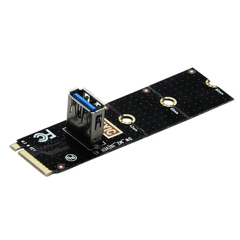 2gab NGFF M. 2 USB3.0 PCI Express Pārveidotāja Adapteris Grafikas Cardextender M2 Uz PCI-E Pcie Nodošanu Ieguves Stāvvadu . ' - ' . 1