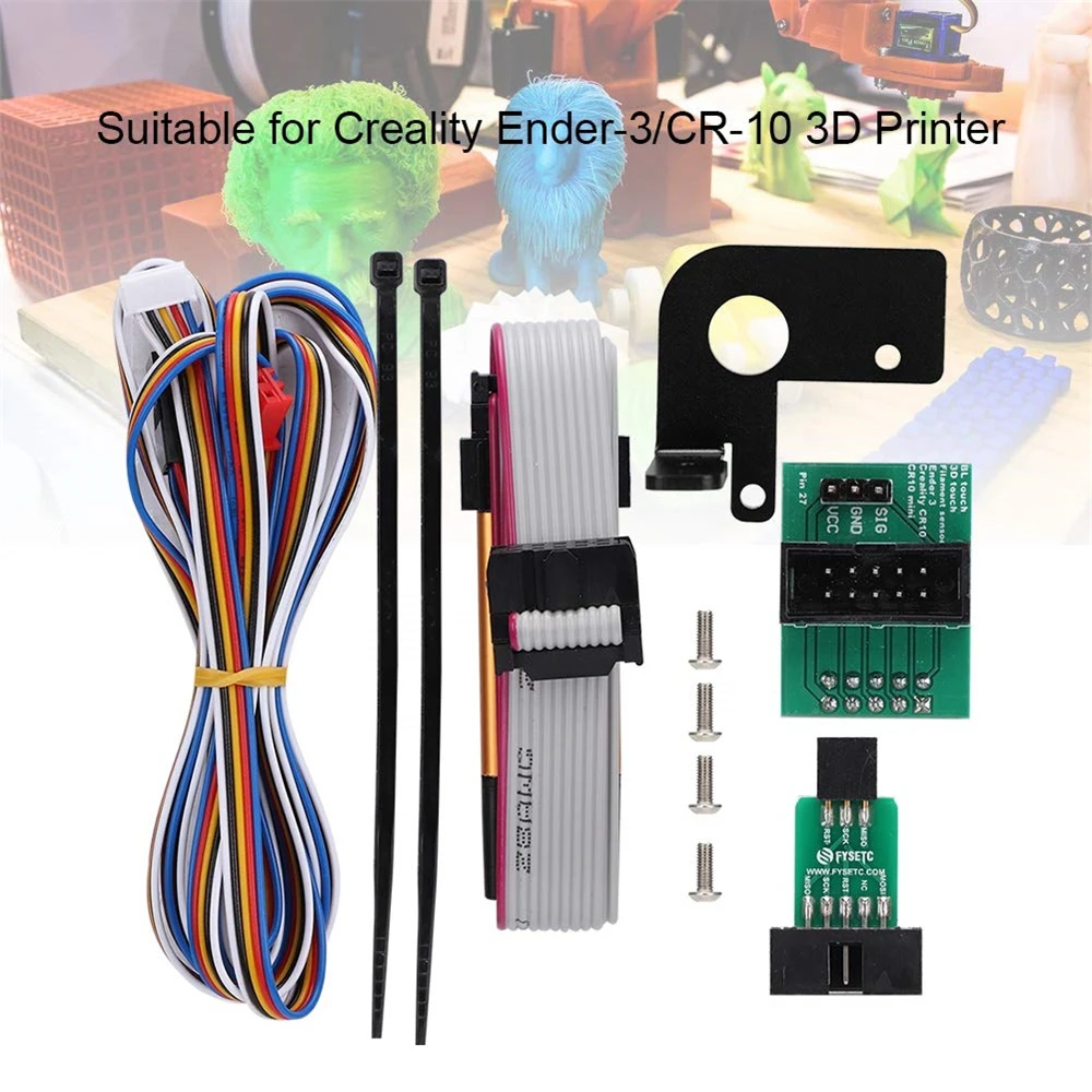 3D Printeri Daļa Instruments, Auto Nolīdzināšana Gulta Sensoru Piederumi BL-Touch Creality CR-10/Ender-3 Adaptera Plāksne Valde ar Balsteni . ' - ' . 0