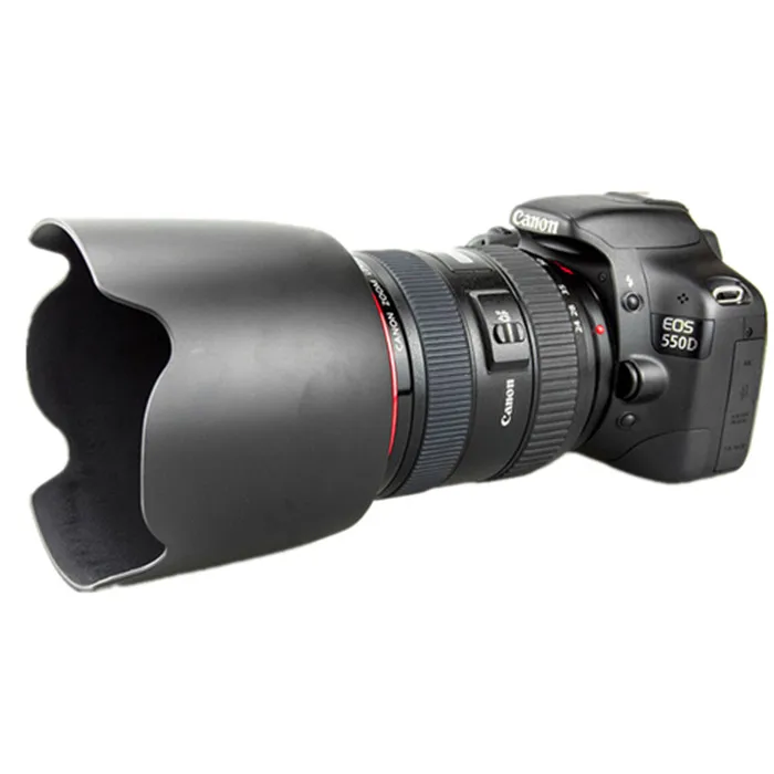 EW-83F 77mm ew 83F EW83F Blendi Bajonetes Fotokameru Lente Piederumi Canon EF 24-70mm f/2.8 L 5D3 5DIII 5D2 5DII 5D 6D . ' - ' . 2