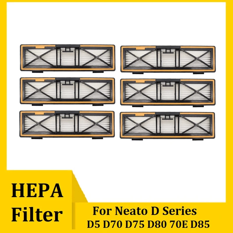 HEPA Filtrs Neato Botvac Saistīti D Sērijas D5 D70 D75 D80 70E D85 putekļu Sūcēju Filtri, Rezerves Daļas . ' - ' . 5