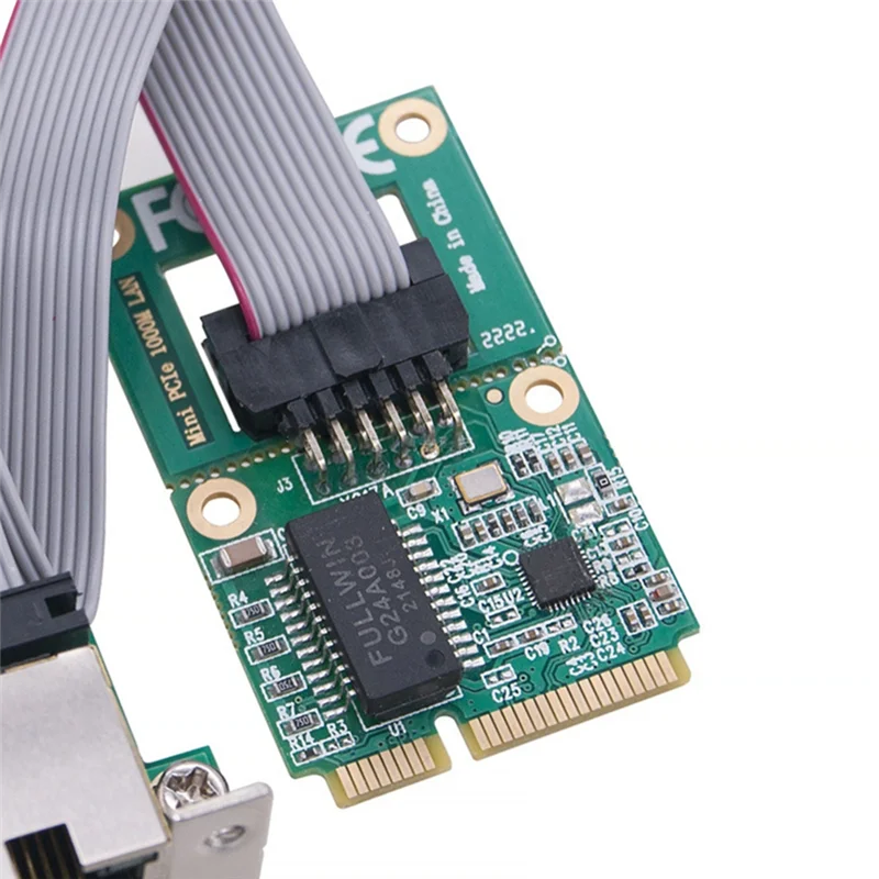 Jauns Mini PCI-E 1000Mbps Tīkla Karte Gigabit Ethernet NIC Adapteris RTL8111F PCI Express 10/100/1000M RJ45 . ' - ' . 1