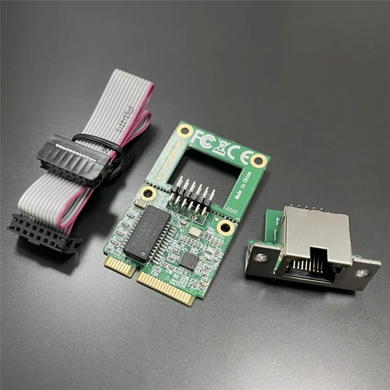 Jauns Mini PCI-E 1000Mbps Tīkla Karte Gigabit Ethernet NIC Adapteris RTL8111F PCI Express 10/100/1000M RJ45 . ' - ' . 4