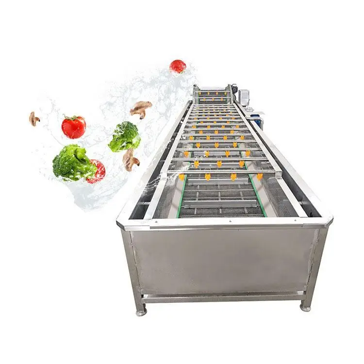 Karstā pārdošanas ultraskaņas augļu tīrīšanas mašīna tirdzniecības augļu un dārzeņu mazgājamās mašīnas . ' - ' . 0