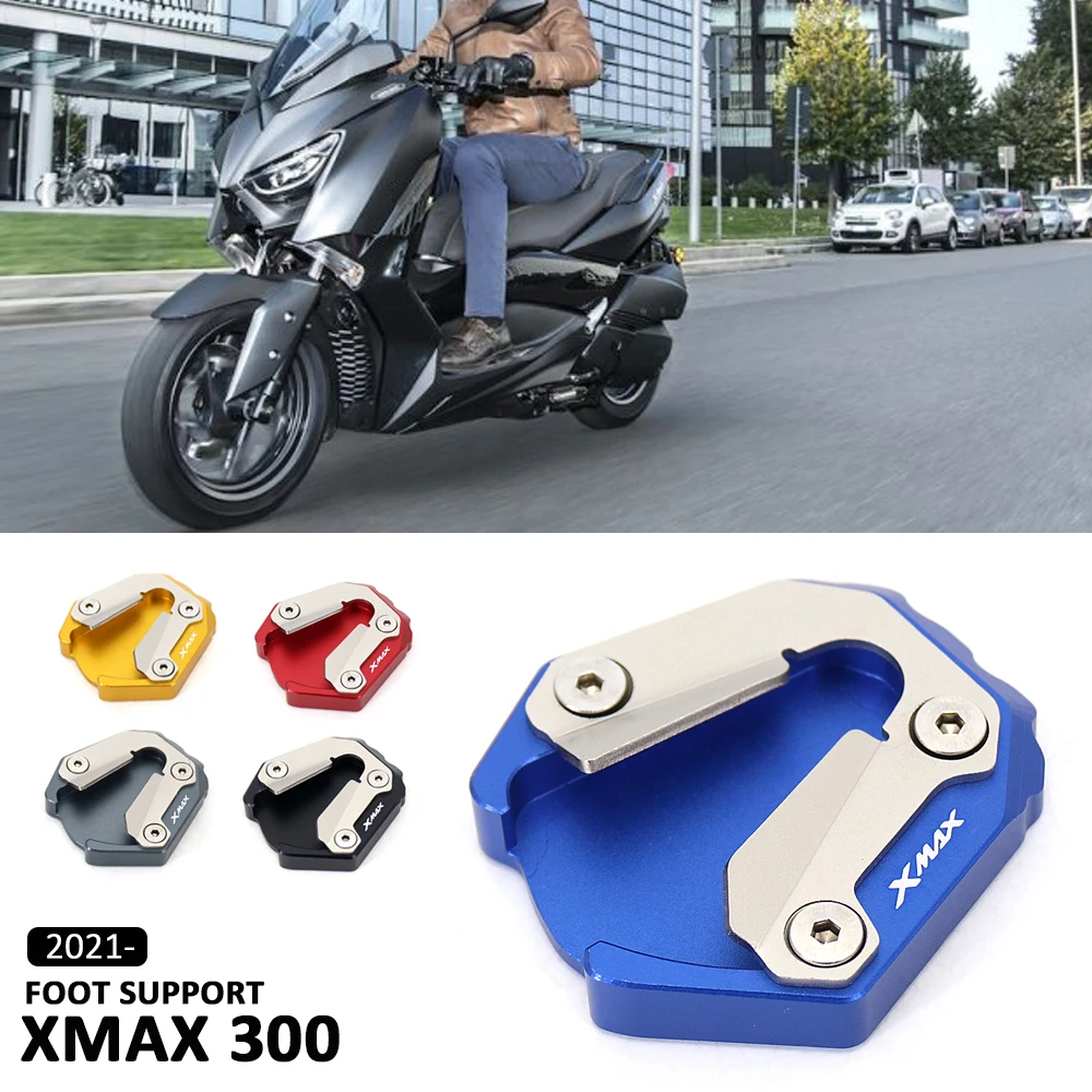 Kāju Sānu Stāvēt Pagarināšanu palielinātāju, noteikti Spilventiņi Plate Yamaha XMAX300 XMAX X-MAX 300 X-MAX300 2021 2022 2023 Motociklu Aksesuāri . ' - ' . 0