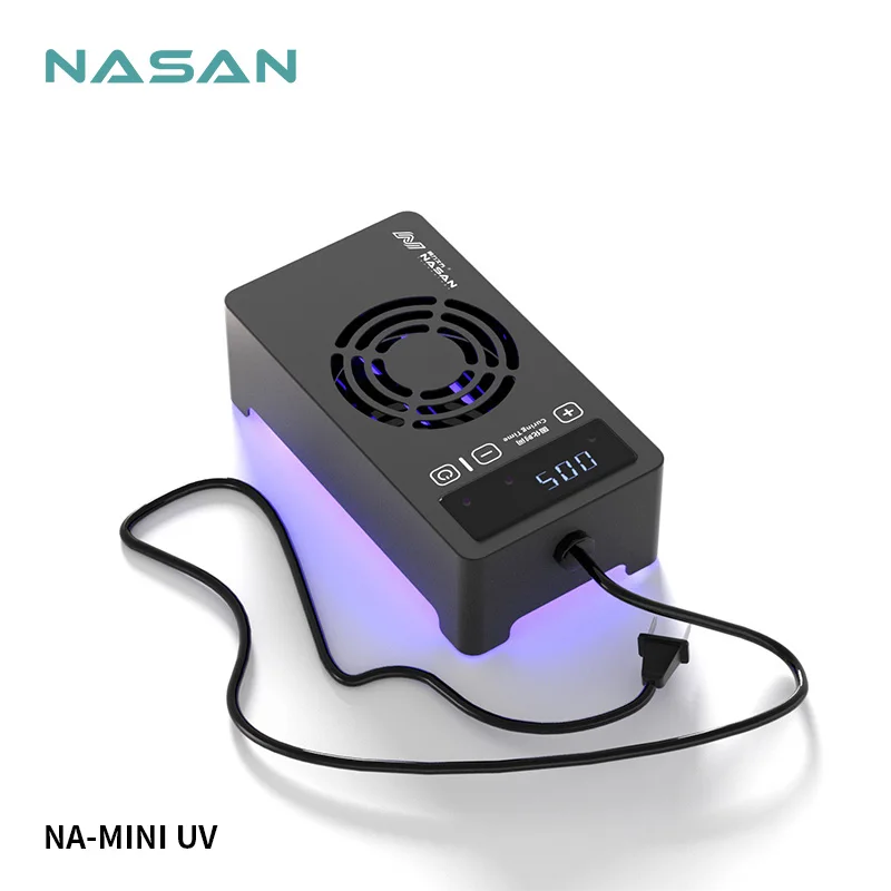 NASAN NA-MINI UV Konservēšanas Lampas Mini Mobilo Telefonu LCD Ekrāns Remonta Rīku Portatīvo Galvenais Kuģa tehniskās Apkopes Zaļā Eļļa Konservēšanas Gaismas . ' - ' . 4