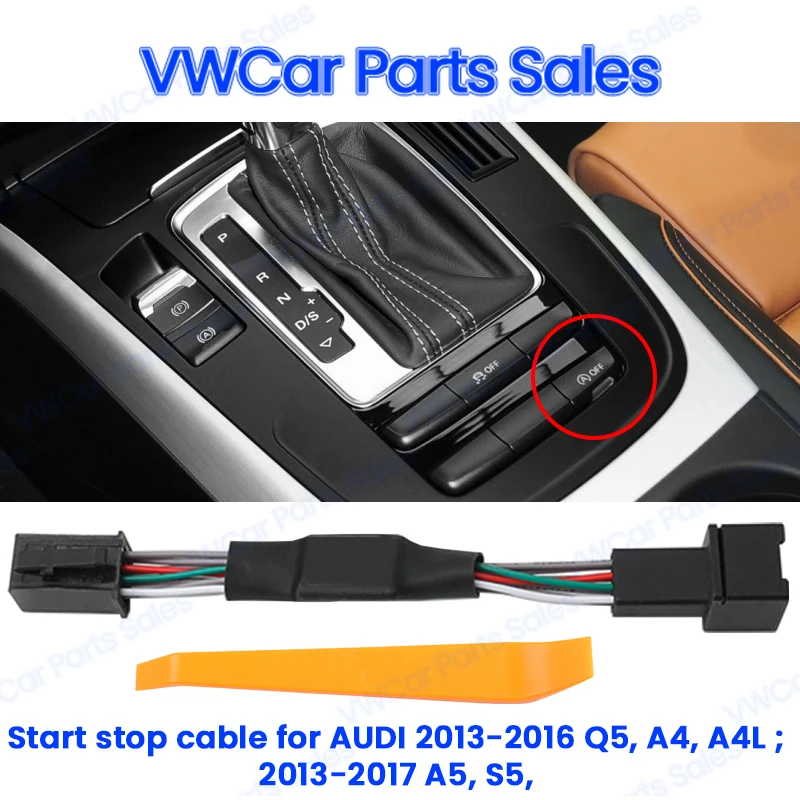 Par VECO Audi Q5, A4 A4L 13-16 Audi A5 S5 13-17 Automātisko Stop Sākt Motora Izslēgšana Ierīces Vadības Sensora Spraudni, Apturēt, Atcelt . ' - ' . 0