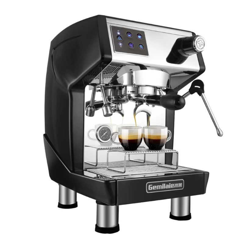 Pusautomātiskais Espresso Kafijas Automāts Komerciāliem Kafijas Plīts Piena Putotāju 3000w Dubultā Ūdens Sūknis, Kafijas automāts CRM3200B . ' - ' . 0