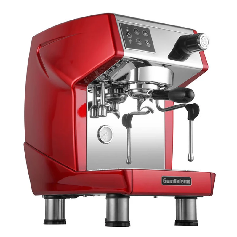 Pusautomātiskais Espresso Kafijas Automāts Komerciāliem Kafijas Plīts Piena Putotāju 3000w Dubultā Ūdens Sūknis, Kafijas automāts CRM3200B . ' - ' . 4