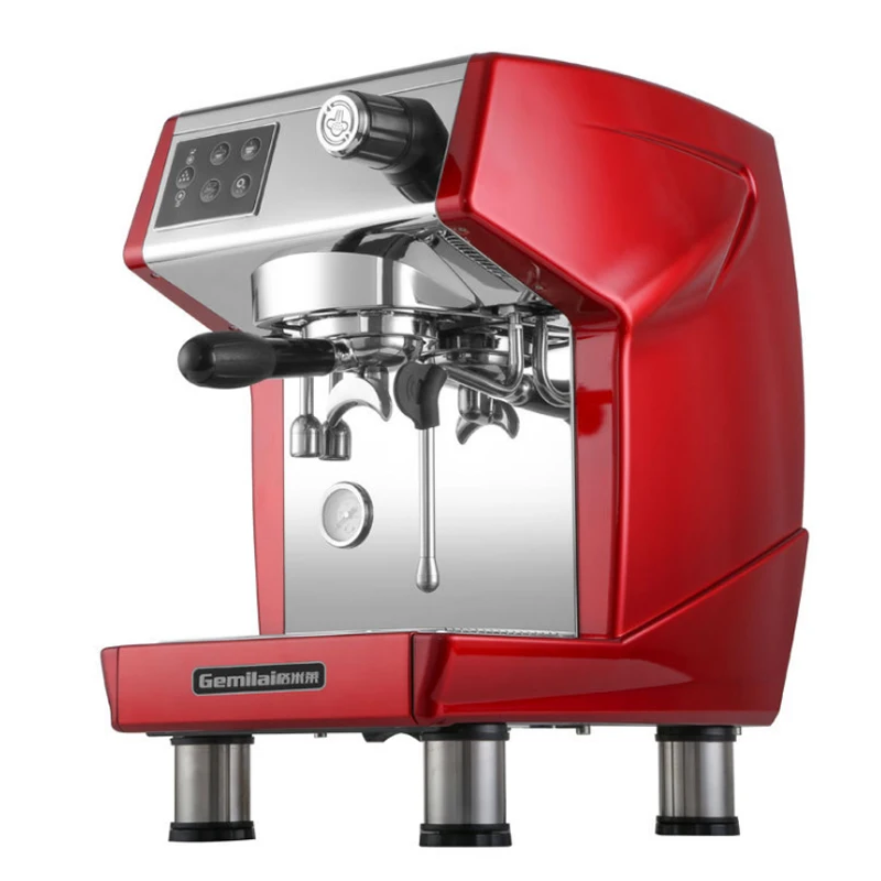 Pusautomātiskais Espresso Kafijas Automāts Komerciāliem Kafijas Plīts Piena Putotāju 3000w Dubultā Ūdens Sūknis, Kafijas automāts CRM3200B . ' - ' . 5
