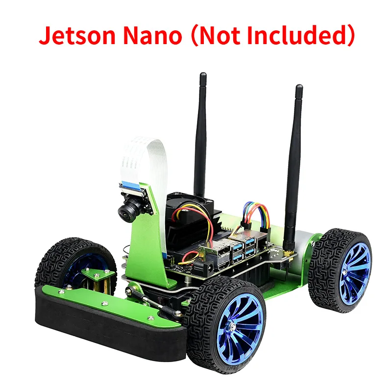 Waveshare AI Sacīkšu Robots, kas Darbināmi ar Jetson Nano 4 GB (NAV iekļauts) JetRacer AI Komplekts JetRacer AI Komplekts . ' - ' . 0
