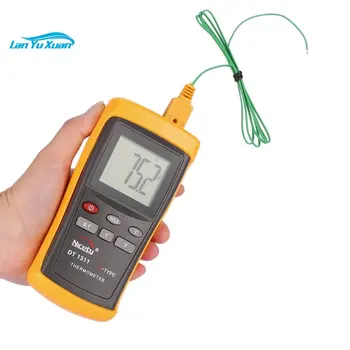 -200~1370C Digitālo Termometru Vienu Kanālu Temperatūras Mērītājs Testeri K Tipa Termopāris Sensors termometro digitālo higrometru