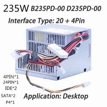 235W Servera Power supply ATX PSU B235PD-00 DP/N:D233N D235PD-00 DP/N:M618F Par Optiplex 380 360 235 Vatus Strāvas Padeve
