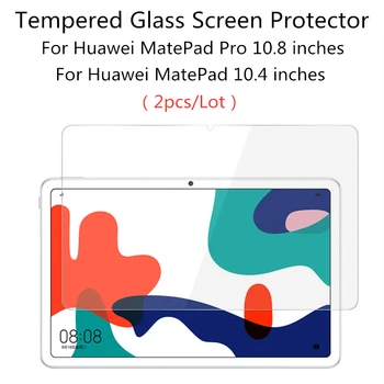 2gab 9H Rūdīta Stikla Ekrāna Aizsargs Huawei MatePad 11 10.4 Pro 10.8 2020 2021 Tablete sprādziendrošas Aizsardzības Plēves