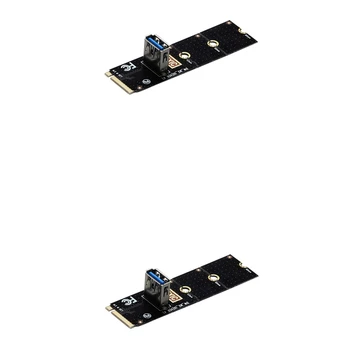 2gab NGFF M. 2 USB3.0 PCI Express Pārveidotāja Adapteris Grafikas Cardextender M2 Uz PCI-E Pcie Nodošanu Ieguves Stāvvadu