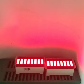 5gab LED Displejs, 8 Segmentu Bar Graph Red Numuri, LED Zīmes Displejs Cube 8Bars Grafikas Kuģa Bārs Grafiks 8segmentos Modulis