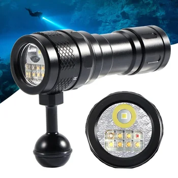 APLOS AP70 Jaunu Niršanas Lukturīti 6000lm Augstas Spilgti LED Lukturītis Zemūdens 100M Ūdensizturīgs, Gaismas, Kamera Video Taktiskās Linternas