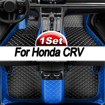 Automašīnas Grīdas Paklāji Honda CRV 2007 2008 2009 2010 2011 Custom Kāju Spilventiņi Auto Paklāju Segumu interjera aksesuāri