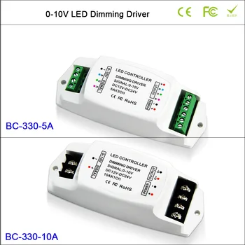 BK-LED apgaismojuma intensitātes Vadītāja 330-5.A 5.A*3CH 0-10V LED driver,CV PWM 10A/1CH 0-10v dimming vadītāja kontrolieris BC-330-10A