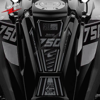 BMW Motorrad F750GS 40 Gadu Triple Black Edition 3D Sveķu Motocikla degvielas Tvertne Pad Aizsargs