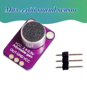 Gy-max4466 skaņas sensora modulis mikrofons preamplifier par Arduino