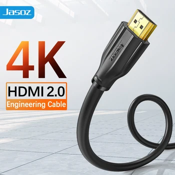 HDMI 2.0 4K 60HZ 3D Saderīgu Video Kabeli Kabeļi Zelta Pārklājumu HD TV KASTĒ PS4 Sadalītāja Komutatoru Datoru, Klēpjdatoru Displejiem Vadu