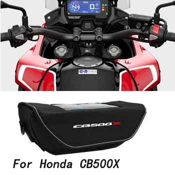 Honda CB500X Motociklu piederumu Ūdensizturīgs Un nepievelk putekļus Stūres Uzglabāšanas Soma navigācijas soma