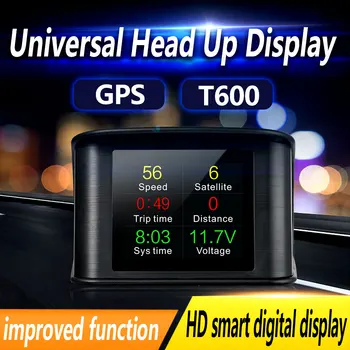HUD Smart Auto Digital Meter Head Up Display Par Braucienu Laiks, Bremžu Testa Daudzfunkciju Displejs Elektronika Aksesuāri Visām Automašīnām