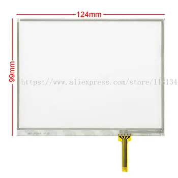 Jaunā Skārienpaliktņa, Lai ET057090DHU Displejs, Touch Screen Stikla Paneli izmantots 125mm*100mm 124mm*99mm