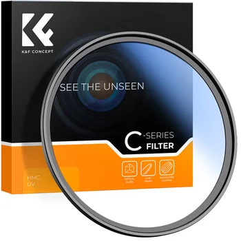 K&F Jēdziens MCUV Filtrs 37-86mm Ultra Slim Optika Multi Coated Ultravioletās Aizsardzības Kameras UV Filtrs Objektīvs