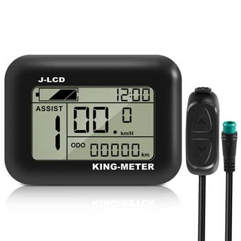 KARALIS METRU J-LCD Displejs Elektrisko Velosipēdu Instruments, Monitors, E-Velosipēds Speeder Rezerves Daļas Paneli, Bafang LED TFT Komplekts
