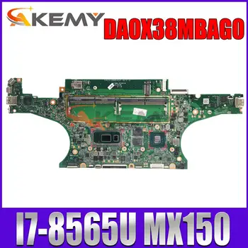 L38128-601 DA0X38MBAG0 Mainboard HP Spectre X360 15-DF Klēpjdators Mātesplatē Ar MX150 2GB i7-8565U Pilnībā Pārbaudīta
