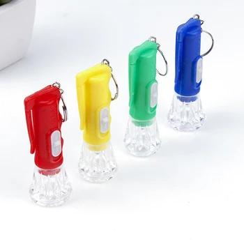 LED Keychain Lukturīti Kabatas lieluma Mazo Lāpu Mini Zibspuldzes Gaismas Dāvanas, Rotaļlietas Bērniem, Bērnu