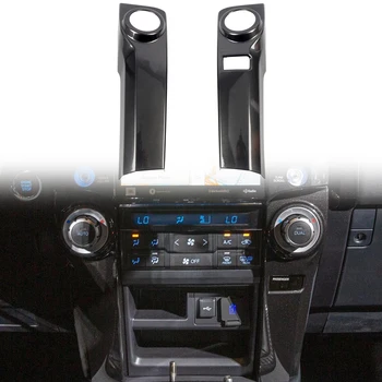 LHD! Auto Piederumi Toyota 4Runner 2014-2022 ABS vadības Paneli, Konsoli, Dzinējs, Start-Stop Poga Vāka Apdare 2gab