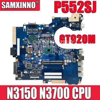 Mainboard Par ASUS P552SA P552SJ Pro552SJ Pro552SA PE552SJ PX552SA PE552SA PX552SJ Klēpjdators Mātesplatē N3050 N3150 N3700 DDR3L