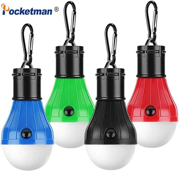 Mini LED Kempings Light 3 LED Telts Gaismas Āra Karājas Gaismas Nakts Gaisma Avārijas Gaismas Kempings Laternas LED Spuldzes