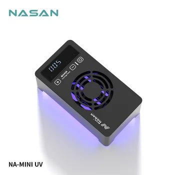 NASAN NA-MINI UV Konservēšanas Lampas Mini Mobilo Telefonu LCD Ekrāns Remonta Rīku Portatīvo Galvenais Kuģa tehniskās Apkopes Zaļā Eļļa Konservēšanas Gaismas