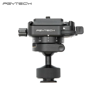 PGYTECH Mini Klaigas Kameras Statīvu Panorāmas Ball Head 360°w 1/4 Arca-Swiss Ātrais Apavu Plate DSLR Kameras Viedtālrunis Gopro