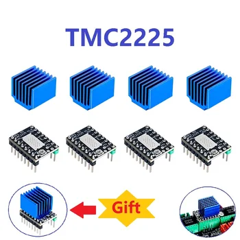 RAMPAS Kopā 5gab TMC2225 Stepper Motor Vadītāja Aizstāt TMC2208 TMC2209 StepStick 3D Printera Daļas Ultra Silent par SGen_L