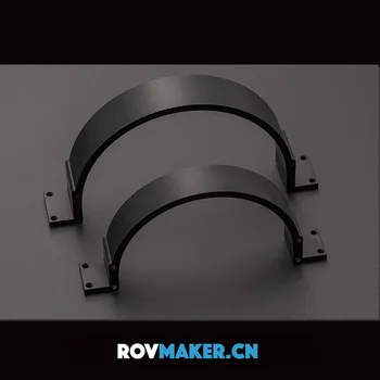 ROVMAKER Tvertnes caurules stiprinājuma gredzens daļēji apaļu cauruļu stiprinājums, ārējais diametrs 110mm/90mm caurules uzmava, nostiprināšanas gredzenu