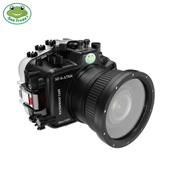 Seafrogs Niršanu Kameru, Lietu Vāku Sony A7 Mark IV FE 3.5-5. /28-70 Objektīvs Zemūdens Ūdensizturīgs Kameras Korpuss 2022