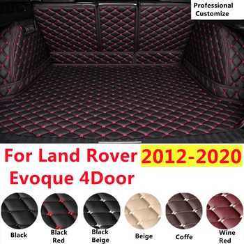 SJ Custom Fit Par Land Rover Evoque 4Door 2012. - 2020. gadam Pilns Komplekts, Waterproof Auto Bagāžnieka Paklājiņš Asti Boot Paplātes Starplikas, Kravas Aizmugures Pamatni, Vāku