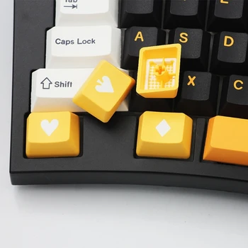 Spēle Keycaps Dizaina 1.25 U 10mm OEM Augstums Keycap Komplekts 4GAB REMONTDARBOS Spēļu Mehāniskās Keycaps