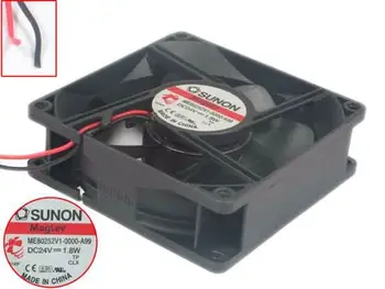 SUNON ME80252V1-0000-A99 DC 24V 1.8 W 80x80x25mm Serveru Dzesēšanas Ventilators