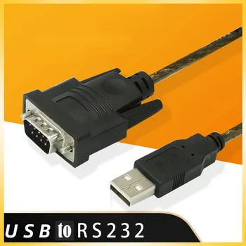 USB uz RS232 COM Portu Sērijas Pārveidotājs Kabelis Rūpniecības Čipu 2303 9-pin USB uz RS232 Kabelis, Adapteris Atbalsta Windows 8 9 10