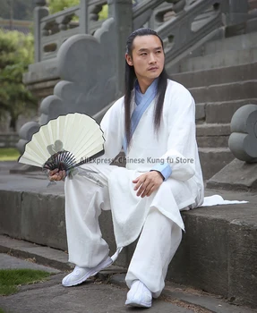 Wudang Drēbes Taoist Tai chi Uzvalks Shaolin Kung fu Vienotu Cīņas mākslas Jaka un Bikses Pielāgotu Pakalpojumu, ir Nepieciešama Jūsu Mērījumi